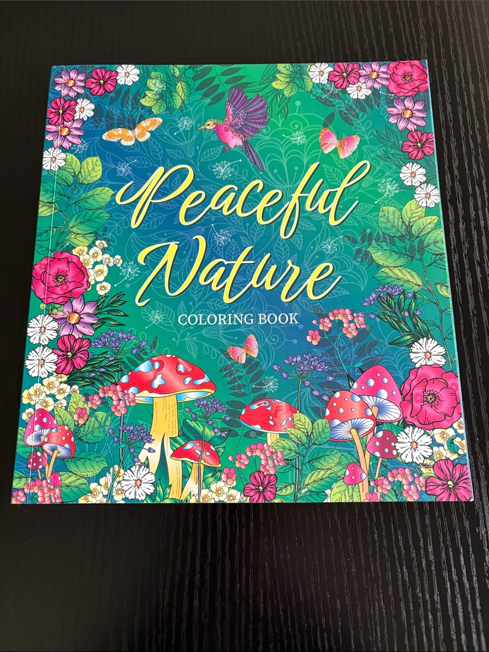 Peaceful Nature Coloring Book